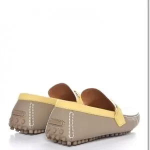 Louis Vuitton White and Yellow Men\'s Loafers Louis Vuitton | Shoes | Louis Vuitton White And Yellow Mens  main image 4